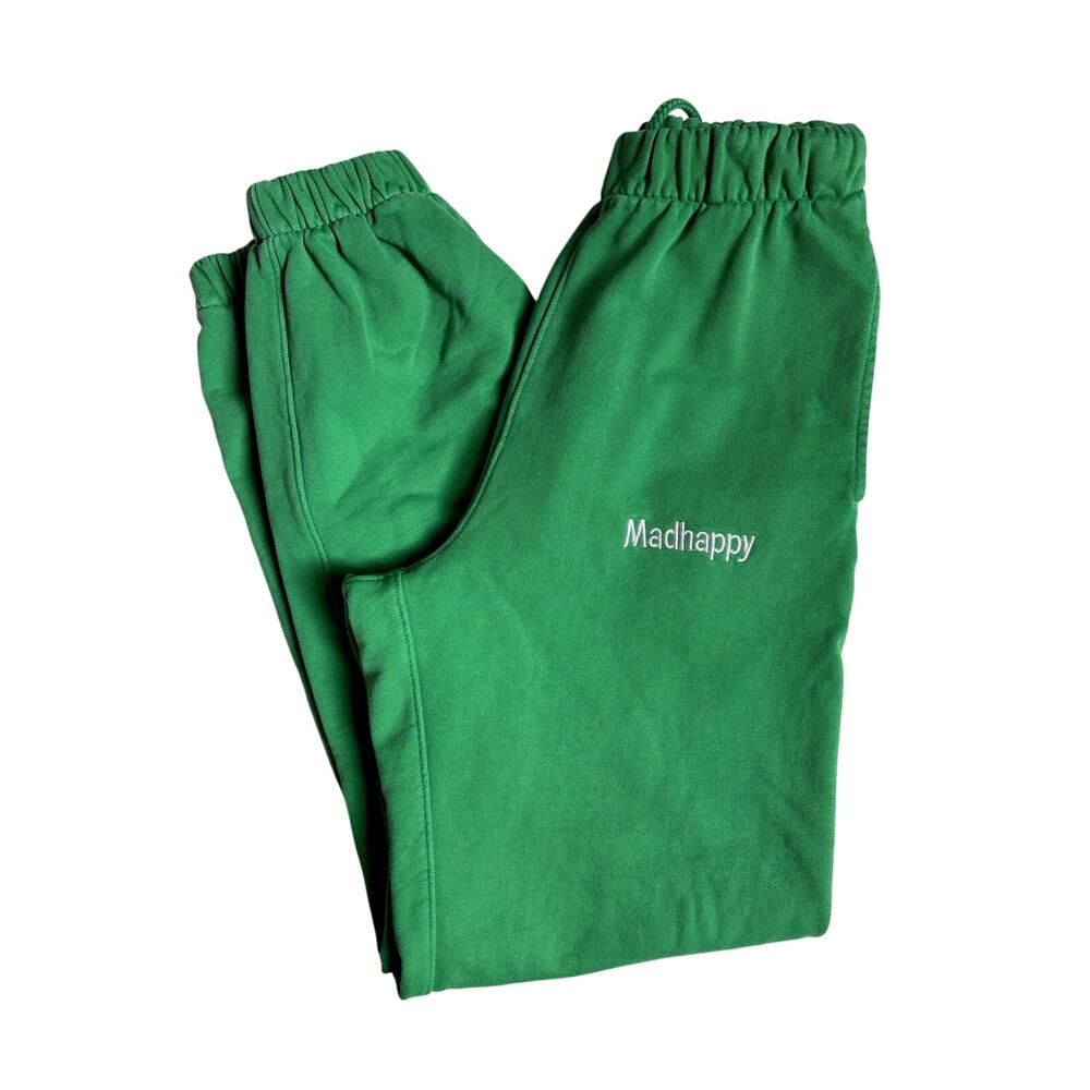 Madhappy Classics Fleece Sweatpant (Green) - Extra Small